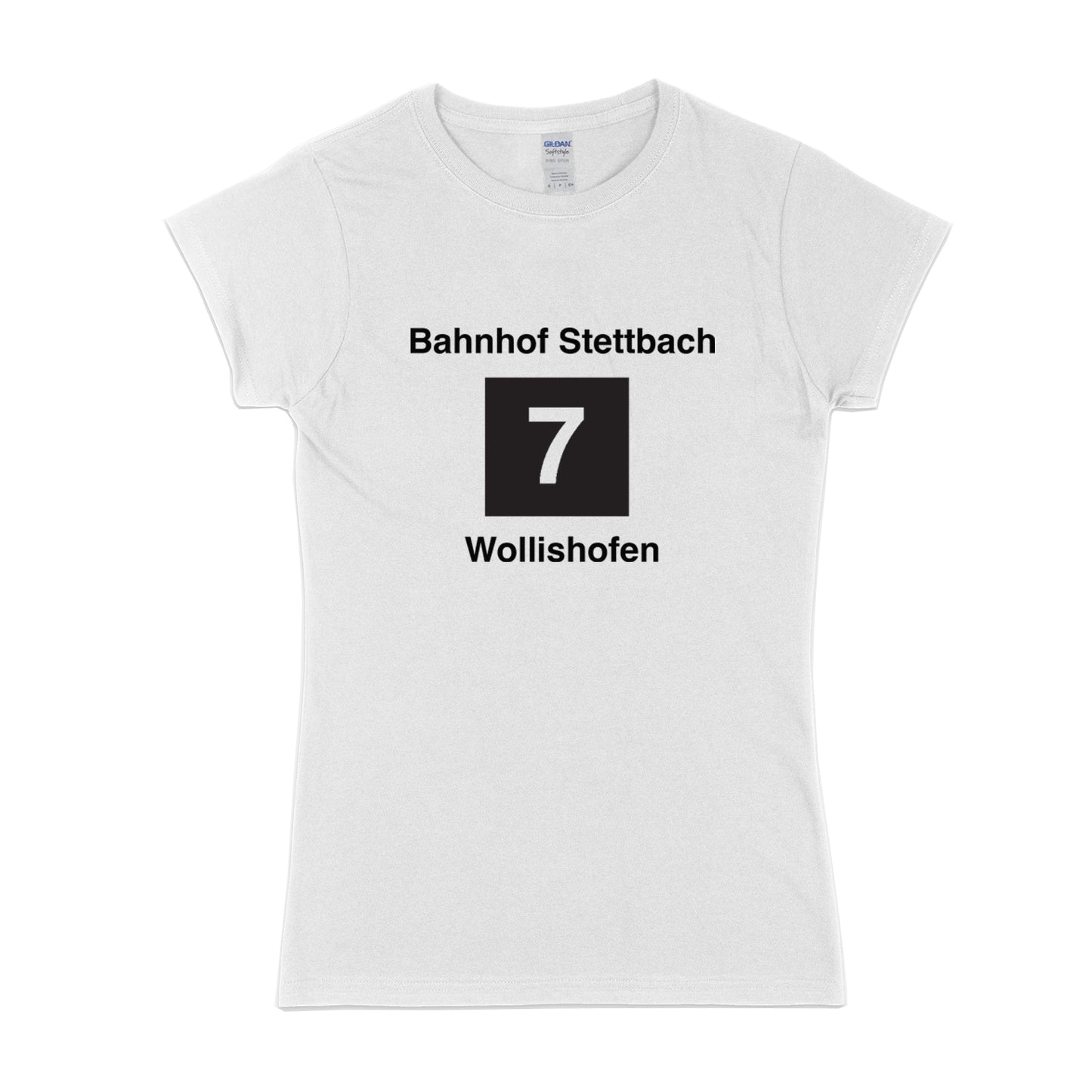 Womens Zürich Tram 7 t-shirt