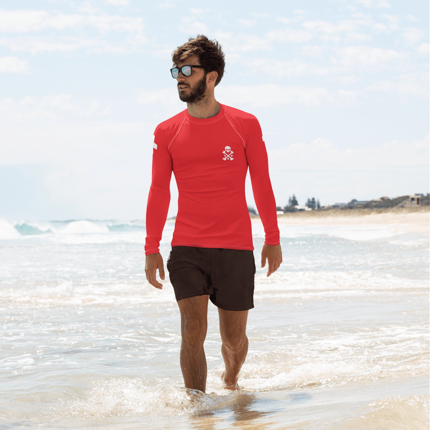 Rash Guard Homme Drapeau Suisse