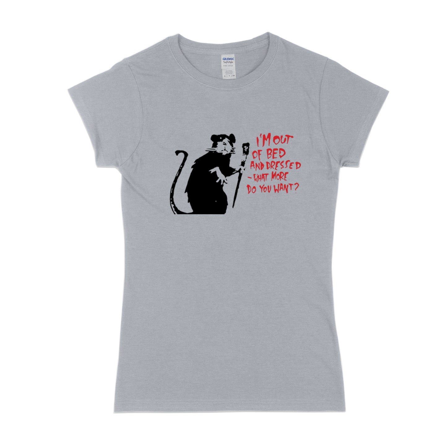 Womens Out of bed and dressed T-shirt