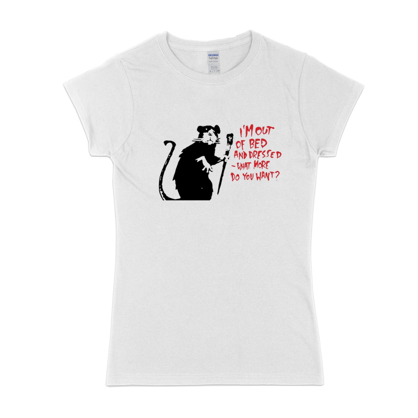 Womens Out of bed and dressed T-shirt