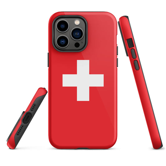 Swiss Flag Tough Case for iPhone®