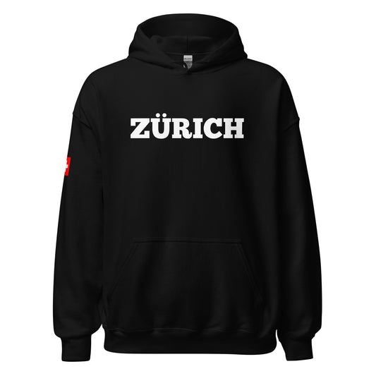 Zürich Unisex Hooded Sweatshirt