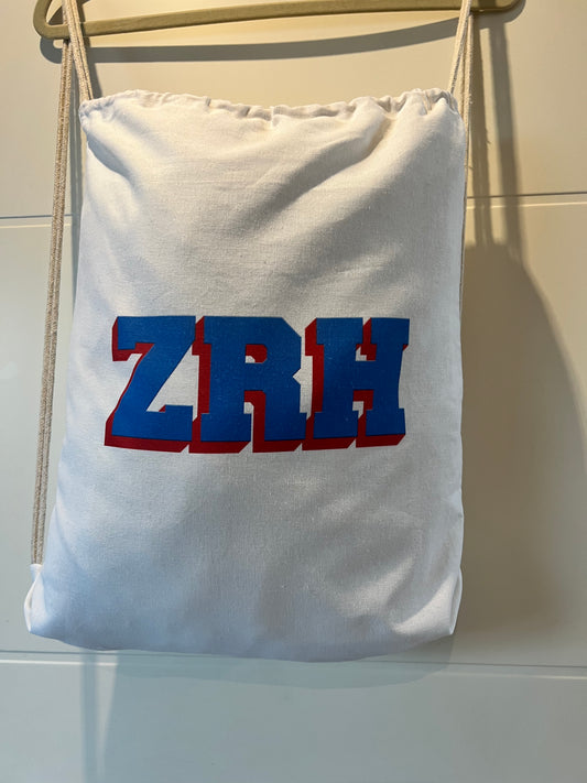 ZRH sport bag - Navy and red - zürich-clothing-company