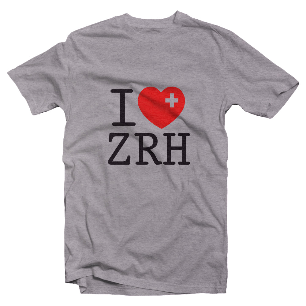 I Love ZRH short sleeve t-shirt - zürich-clothing-company