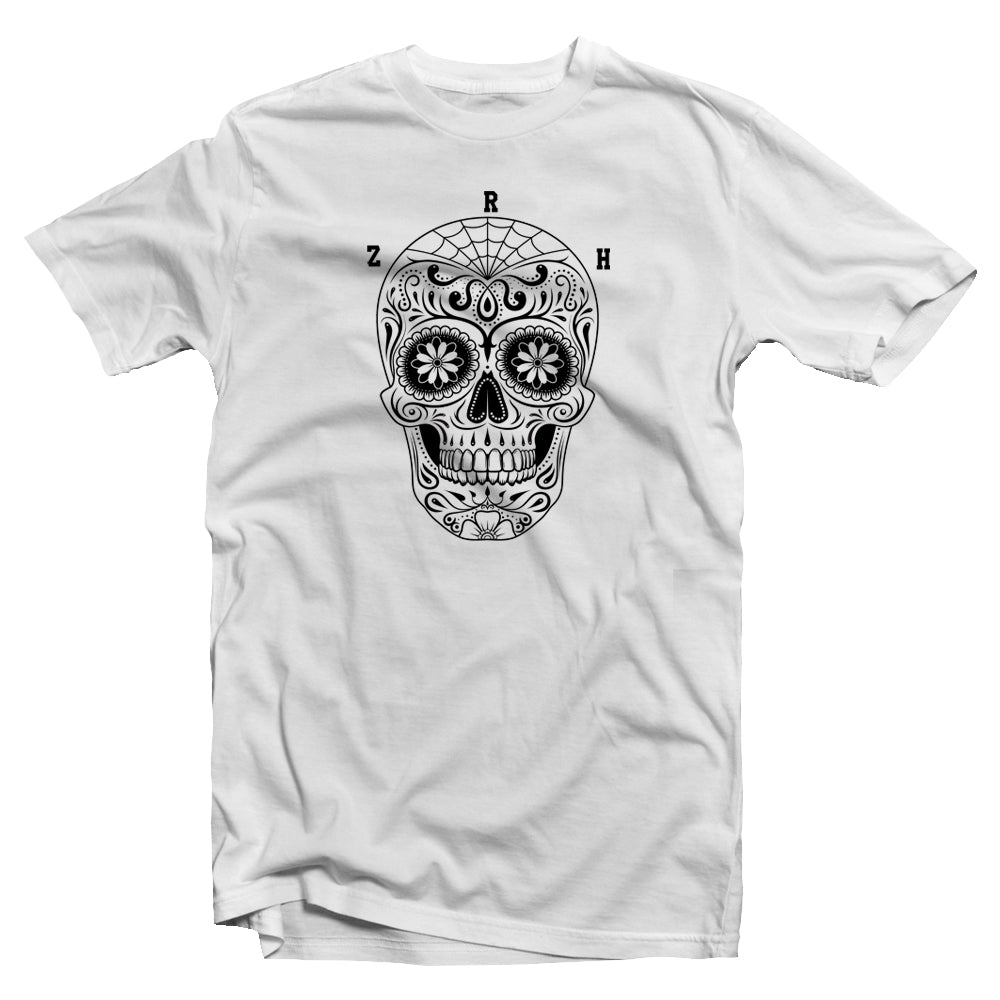 Men's Day of the Dead skull t-shirt - zürich-clothing-company