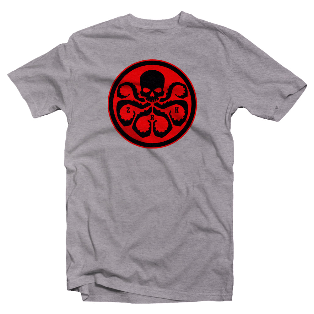 Men's ZRH skull and tentacles tshirt - zürich-clothing-company