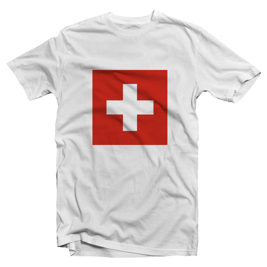 Swiss flag t-shirt - zürich-clothing-company