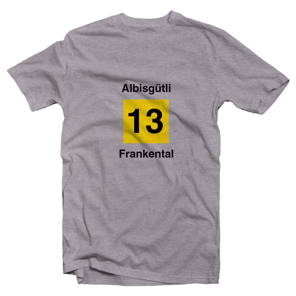 Zürich Tram 13 t-shirt - zürich-clothing-company