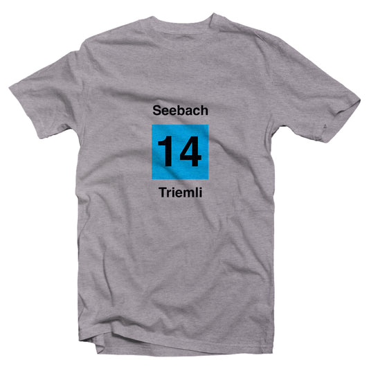 Zürich Tram 14 t-shirt - zürich-clothing-company