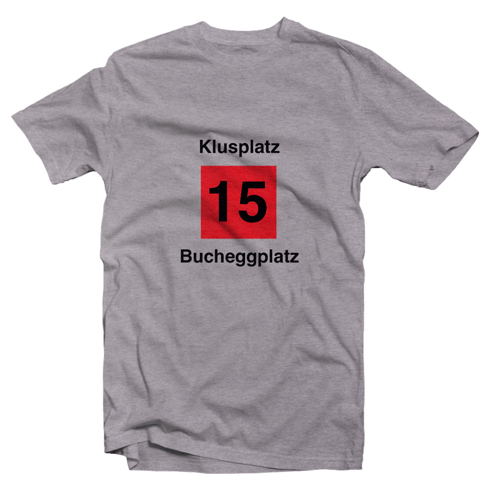 Zürich Tram 15 t-shirt - zürich-clothing-company
