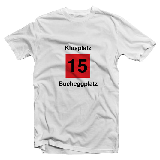 Zürich Tram 15 t-shirt - zürich-clothing-company