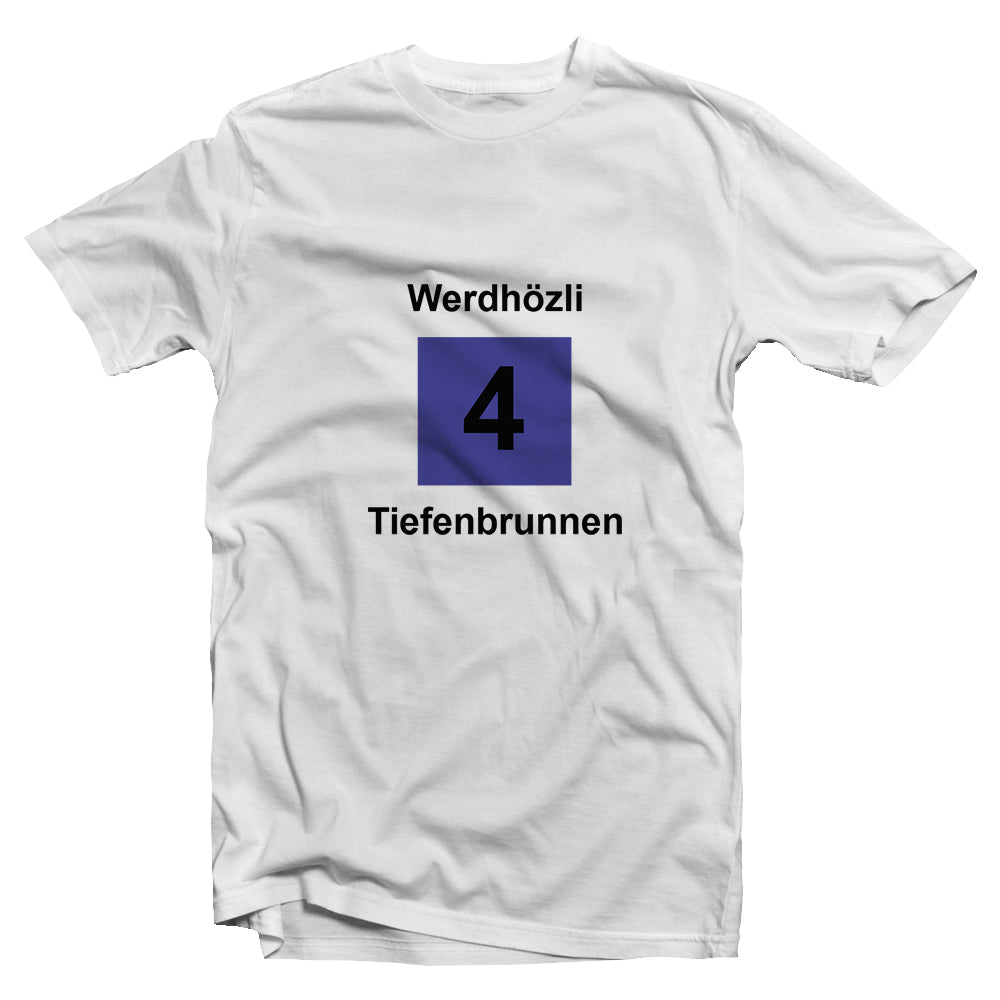 Zürich Tram 4 t-shirt - zürich-clothing-company