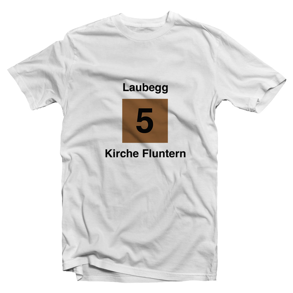 Zürich Tram 5 t-shirt - zürich-clothing-company
