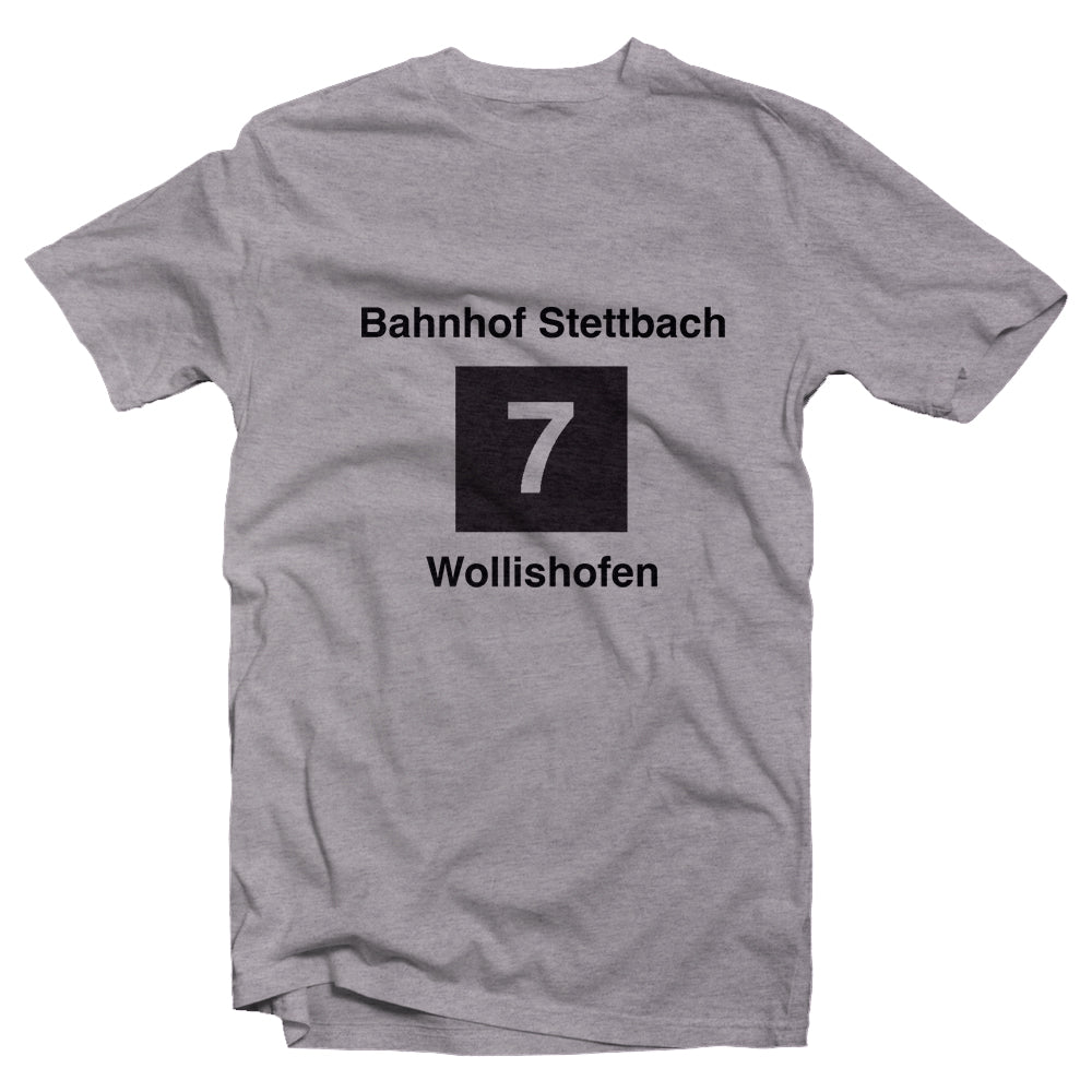 Zürich Tram 7 t-shirt - zürich-clothing-company
