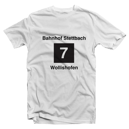 Zürich Tram 7 t-shirt - zürich-clothing-company