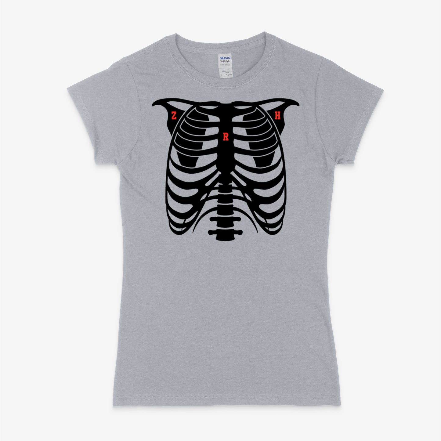 Women's Halloween skeleton t-shirt - zürich-clothing-company