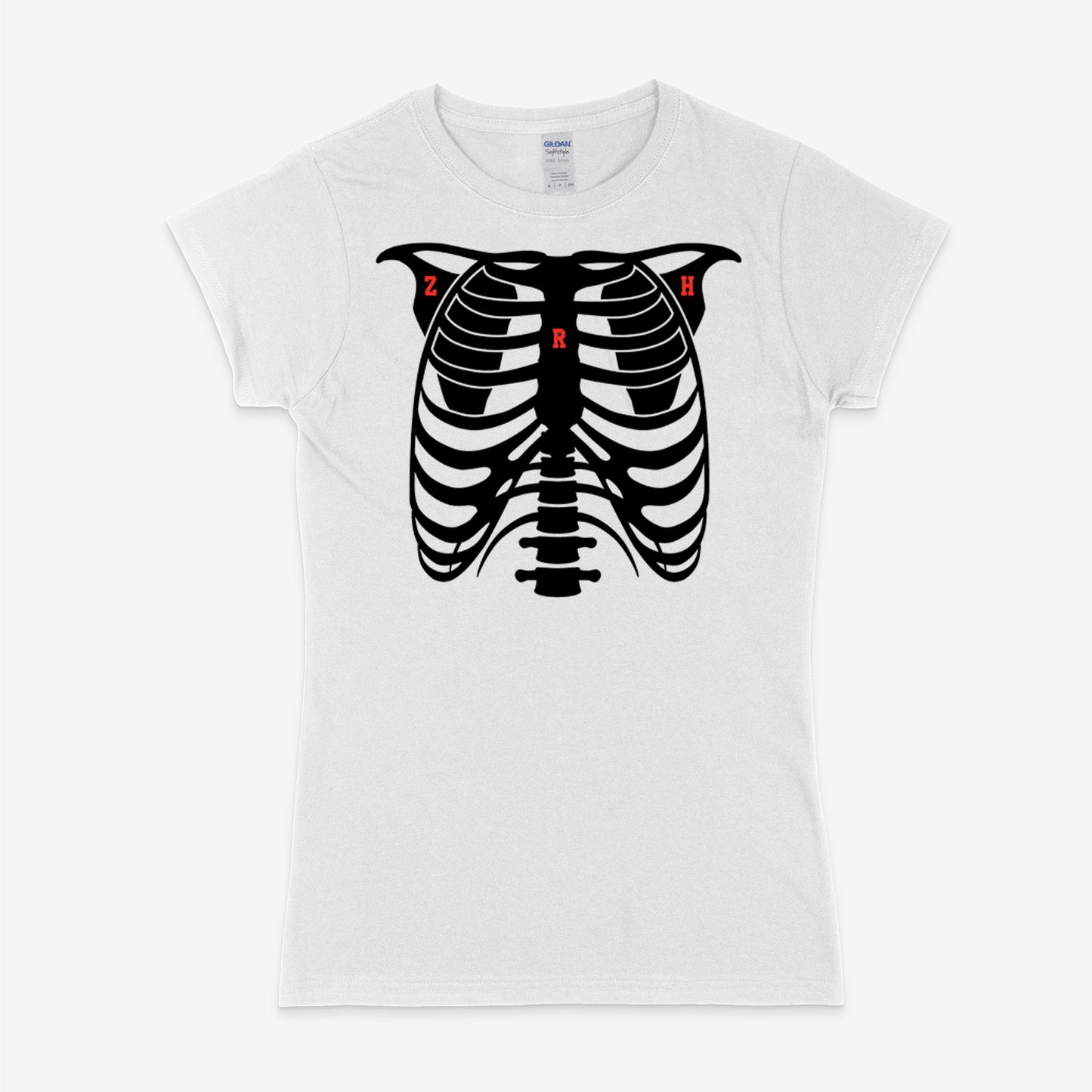 Women's Halloween skeleton t-shirt - zürich-clothing-company