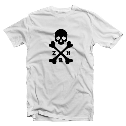 Youth ZRH skull and crossbones short sleeve t-shirt - zürich-clothing-company