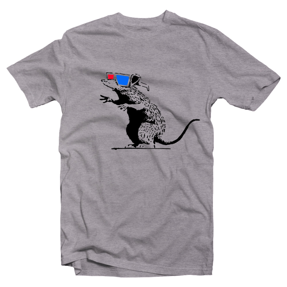 3D-Ratten-T-Shirt