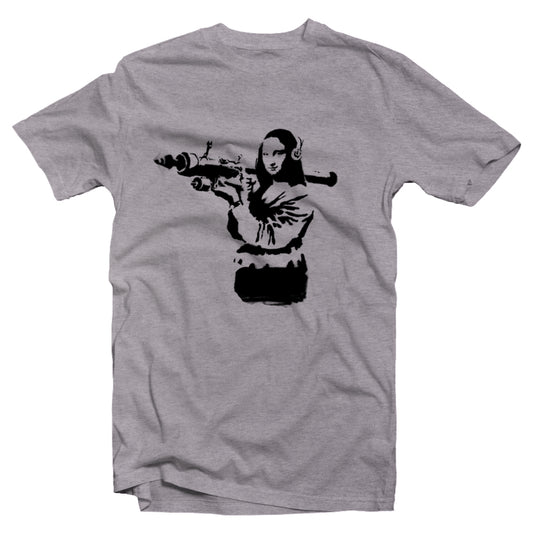 Banksy Mona Lisa RPG T-Shirt