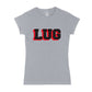 T-shirt manches courtes noir et rouge LUG