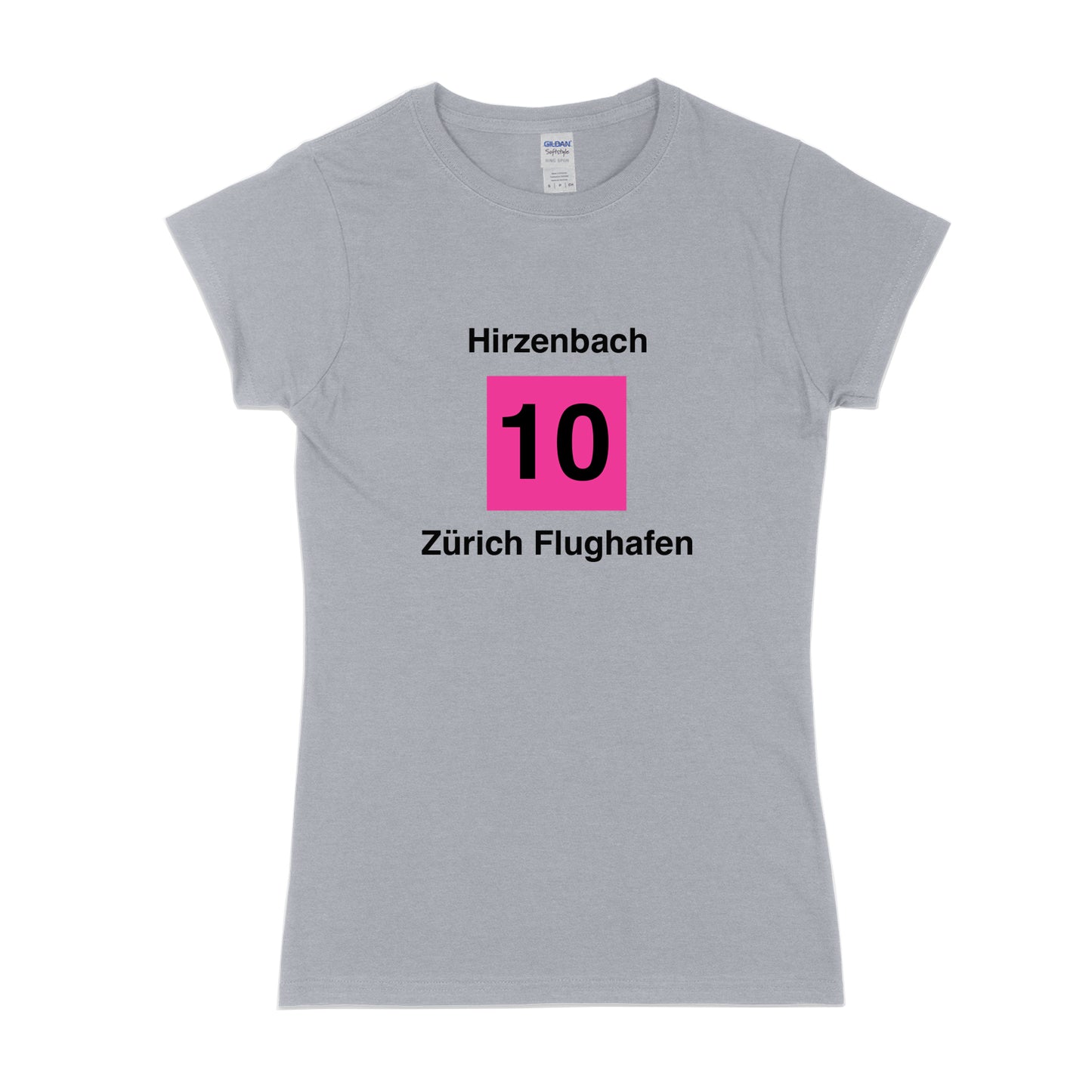 Womens Zürich Tram 10 t-shirt