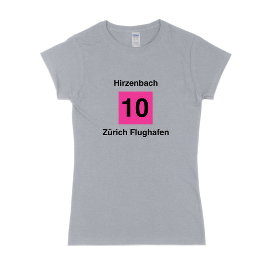 T-shirt Zürich Tram 10 femme