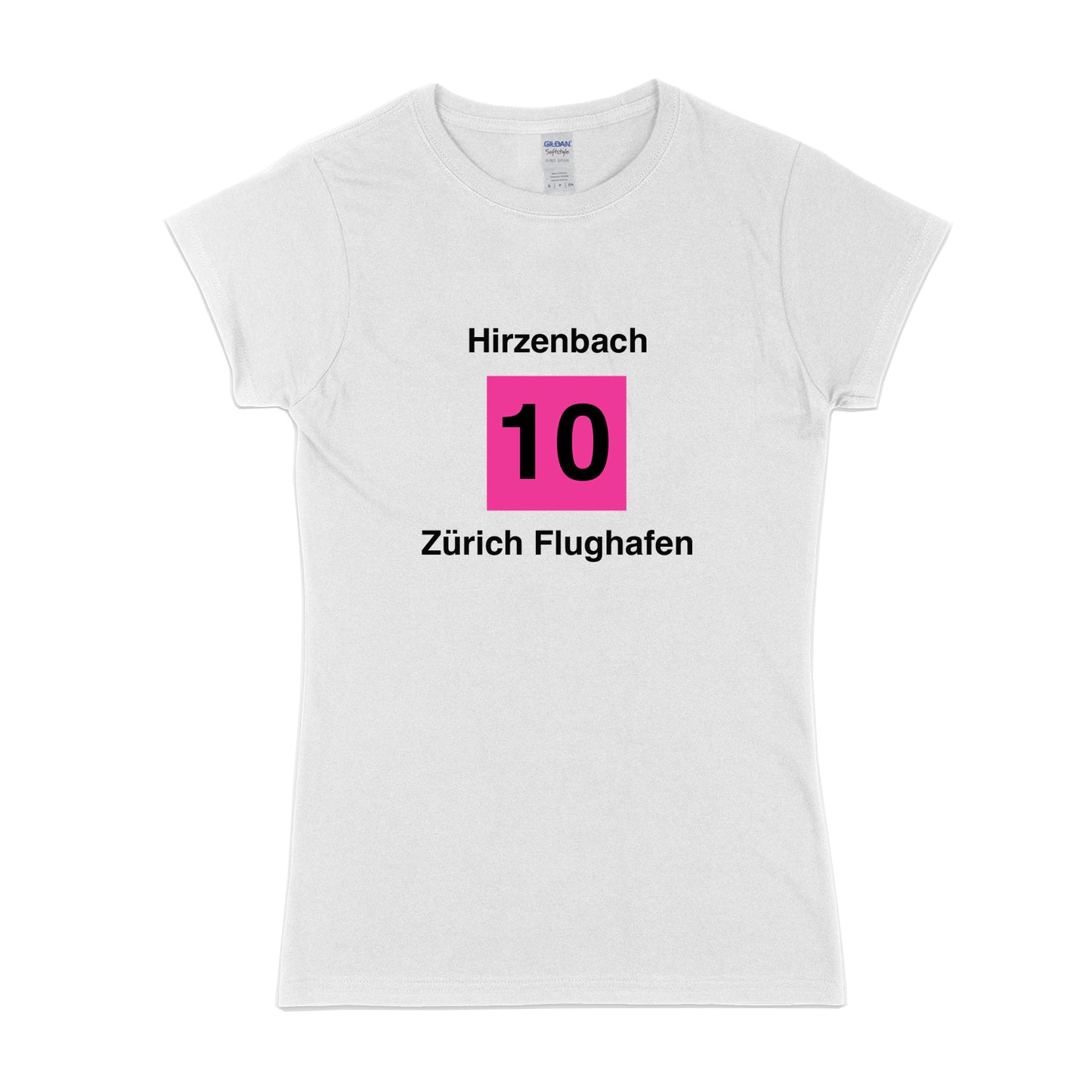 Womens Zürich Tram 10 t-shirt