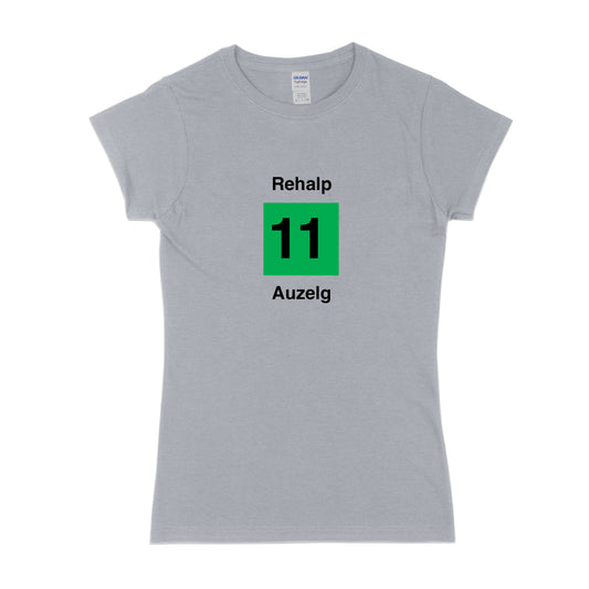 Womens Zürich Tram 11 t-shirt