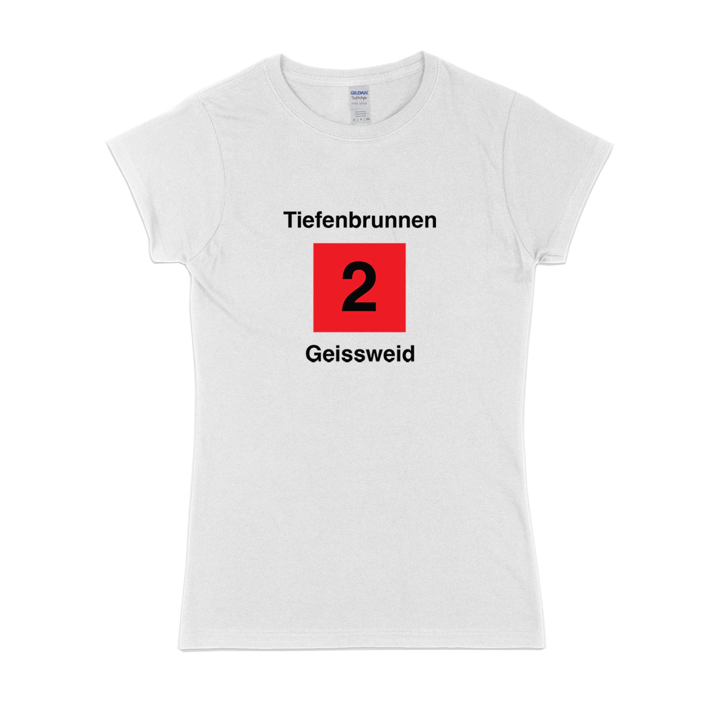 T-Shirt Zürich Tram 2 für Damen