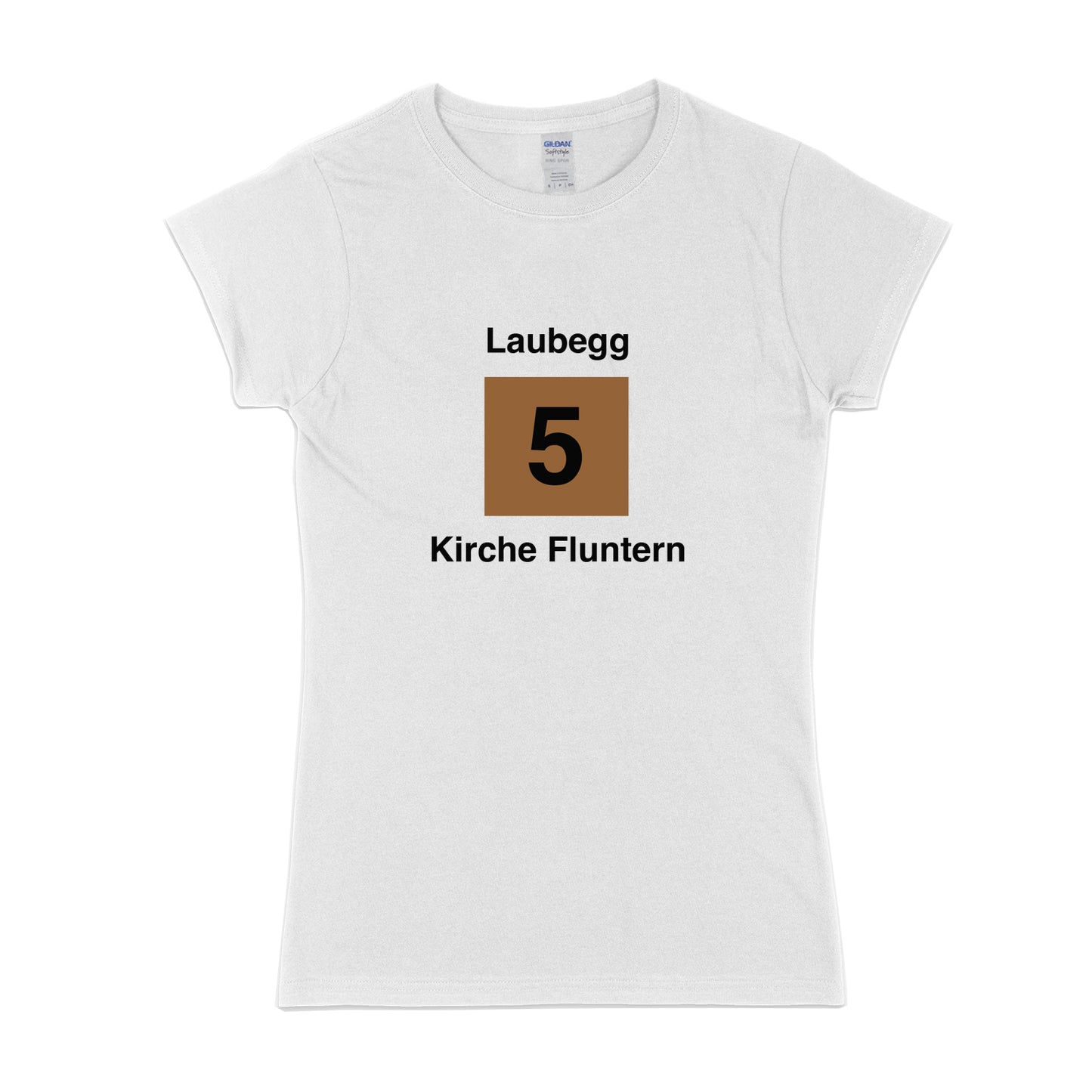 Womens Zürich Tram 5 t-shirt