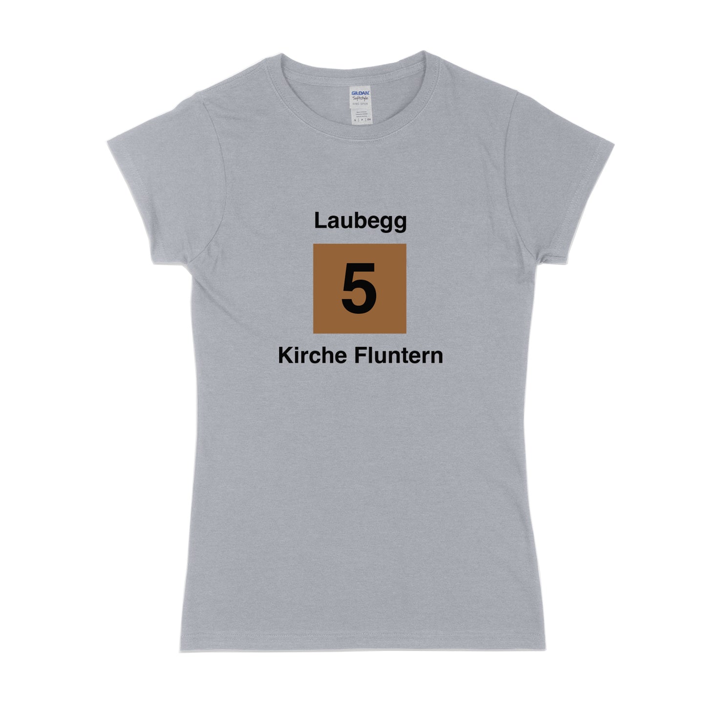 Womens Zürich Tram 5 t-shirt