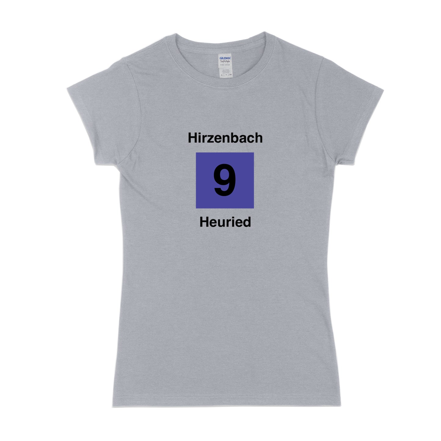 Womens Zürich Tram 9 t-shirt