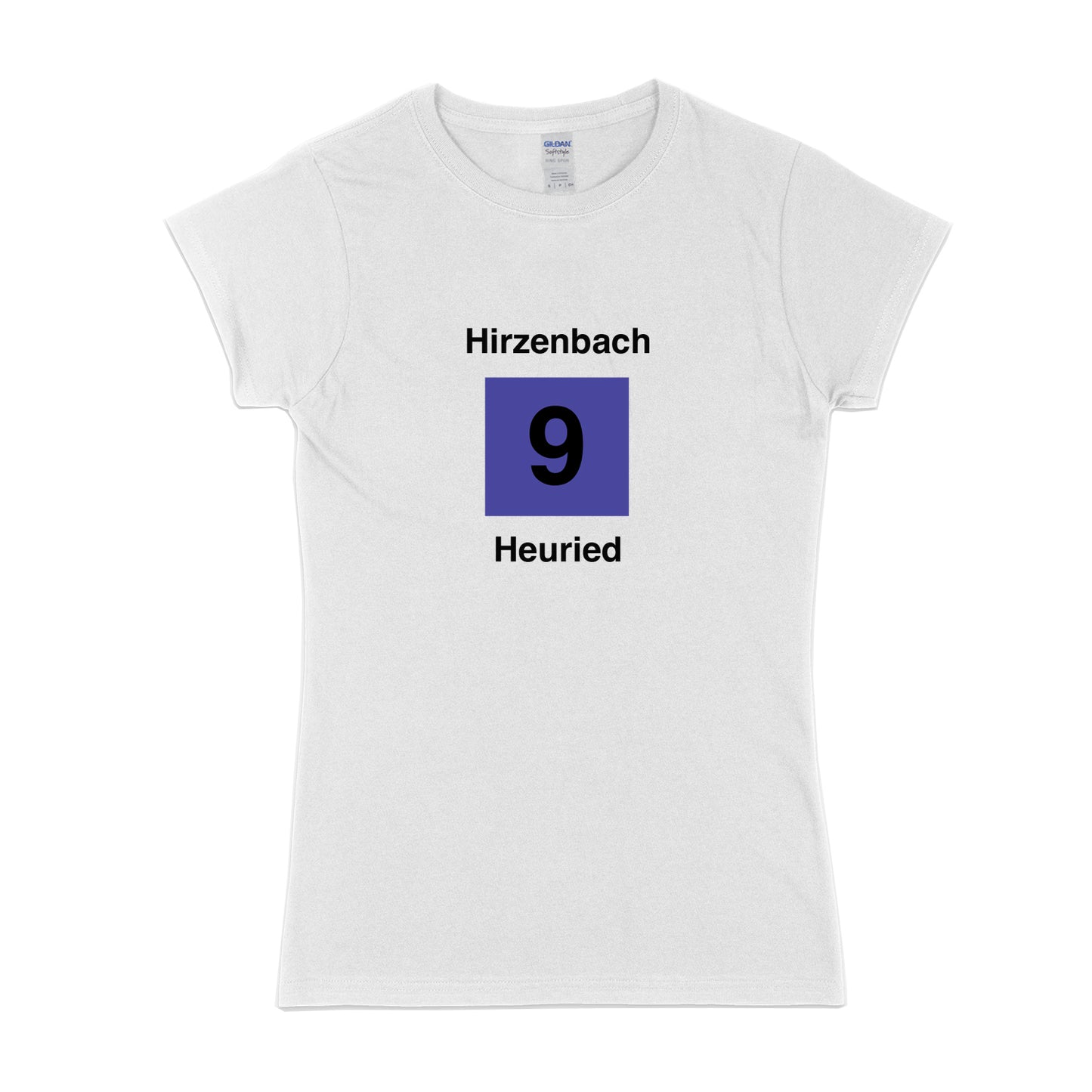 Womens Zürich Tram 9 t-shirt