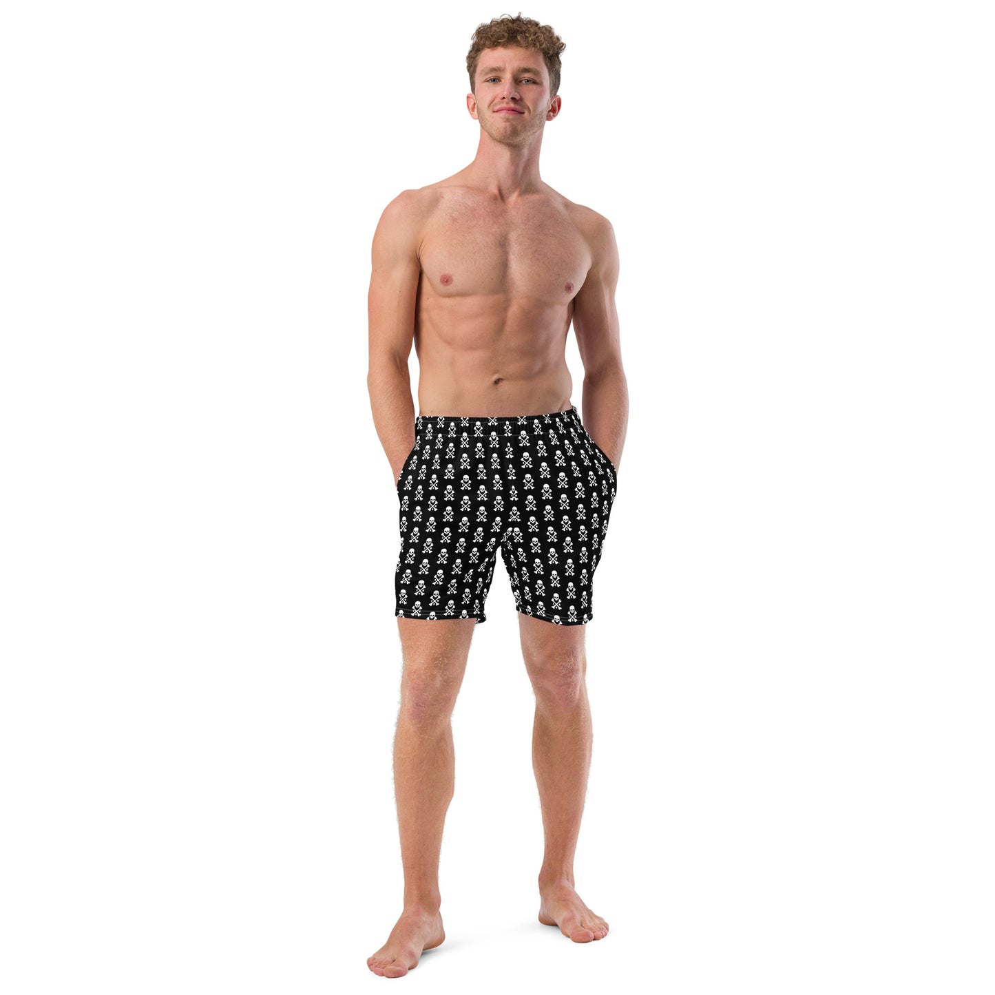 ZRH Skull and Crossbones Maillot de bain homme