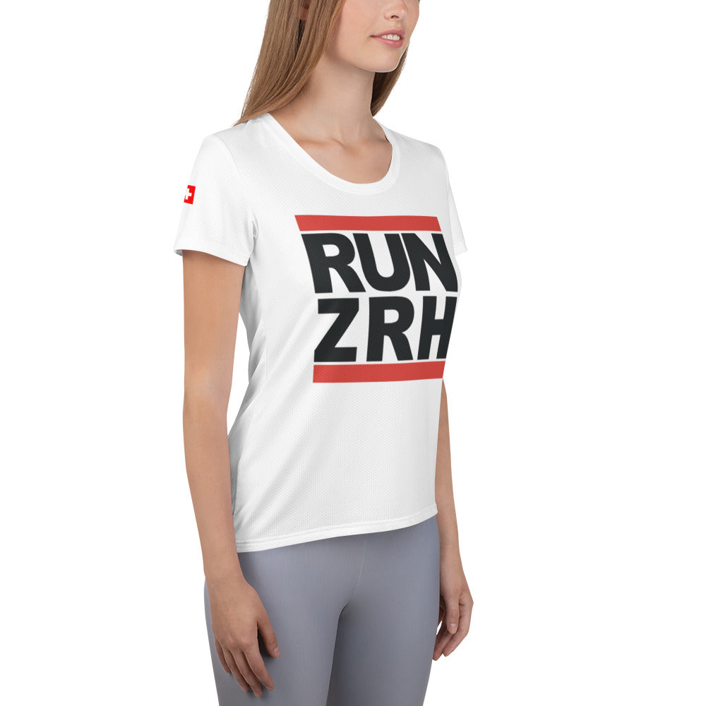 T-shirt de course à pied Run ZRH pour femme