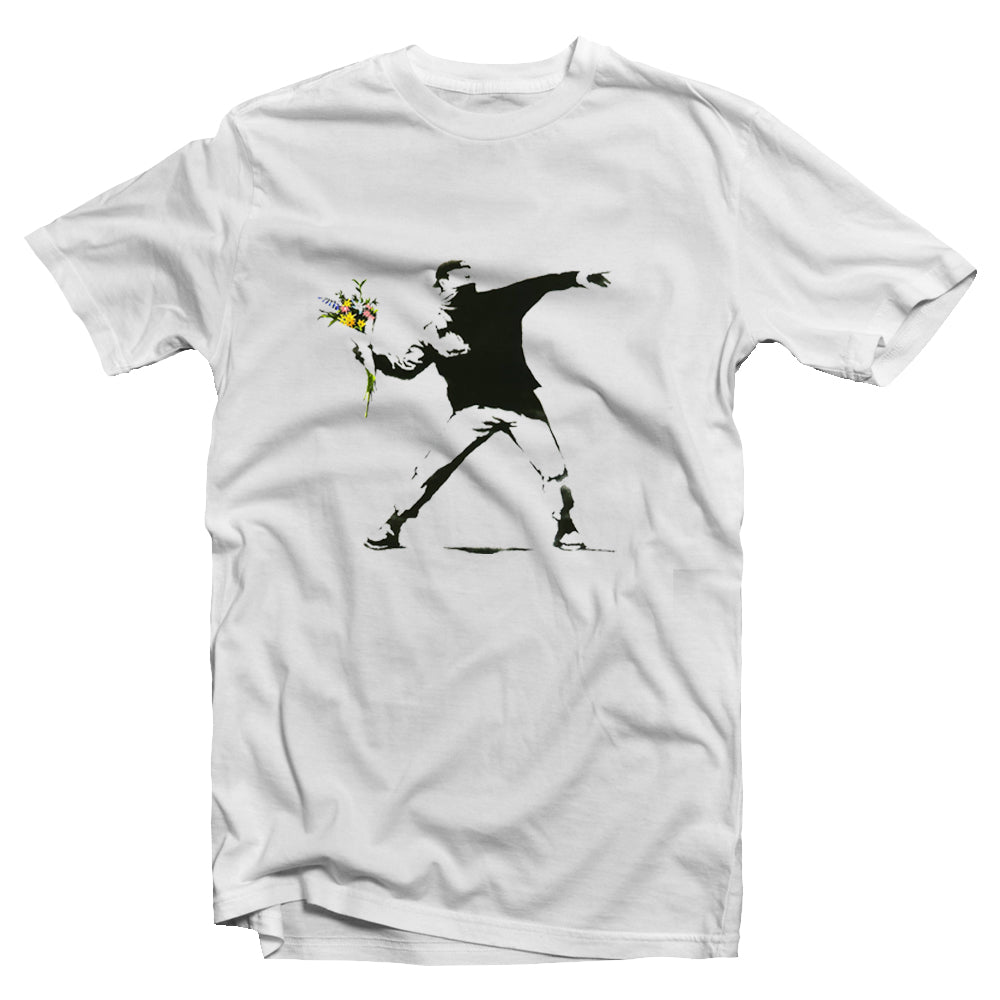 Flower thrower T-shirt