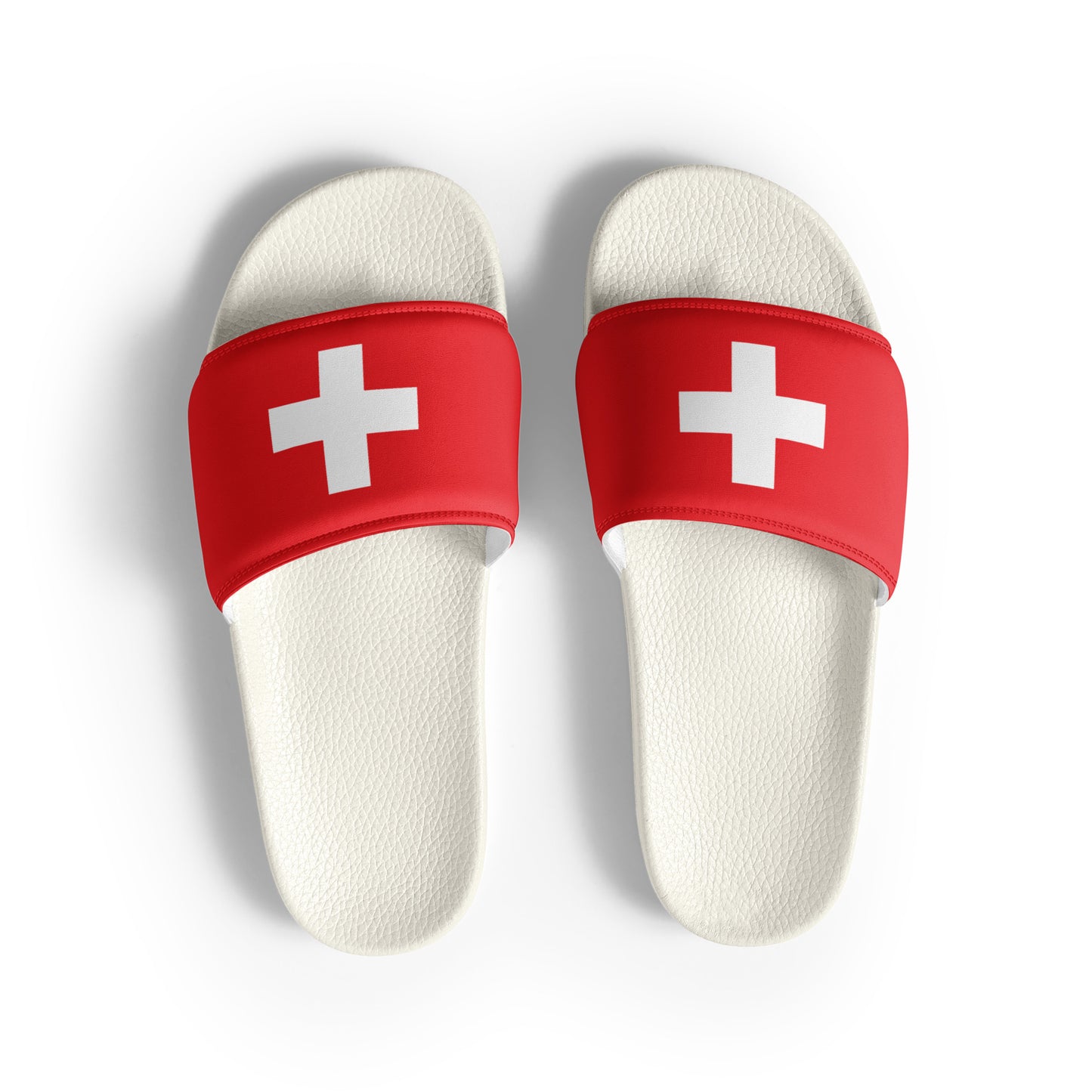 Swiss Flag Men’s slides