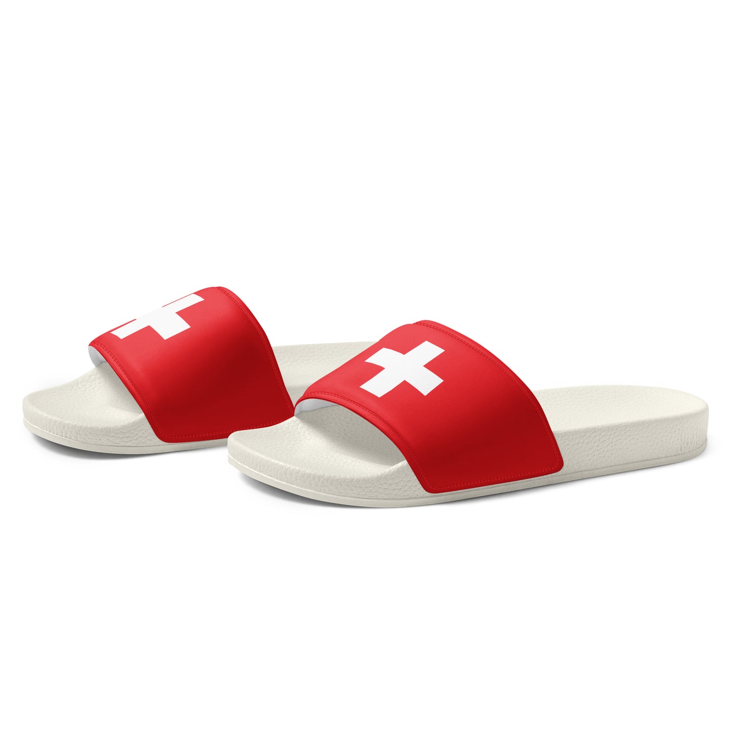 Claquettes drapeau suisse pour hommes