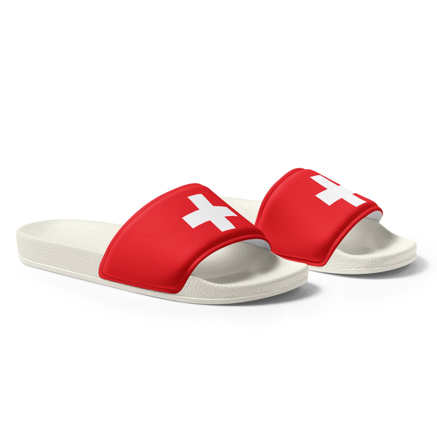 Swiss Flag Men’s slides