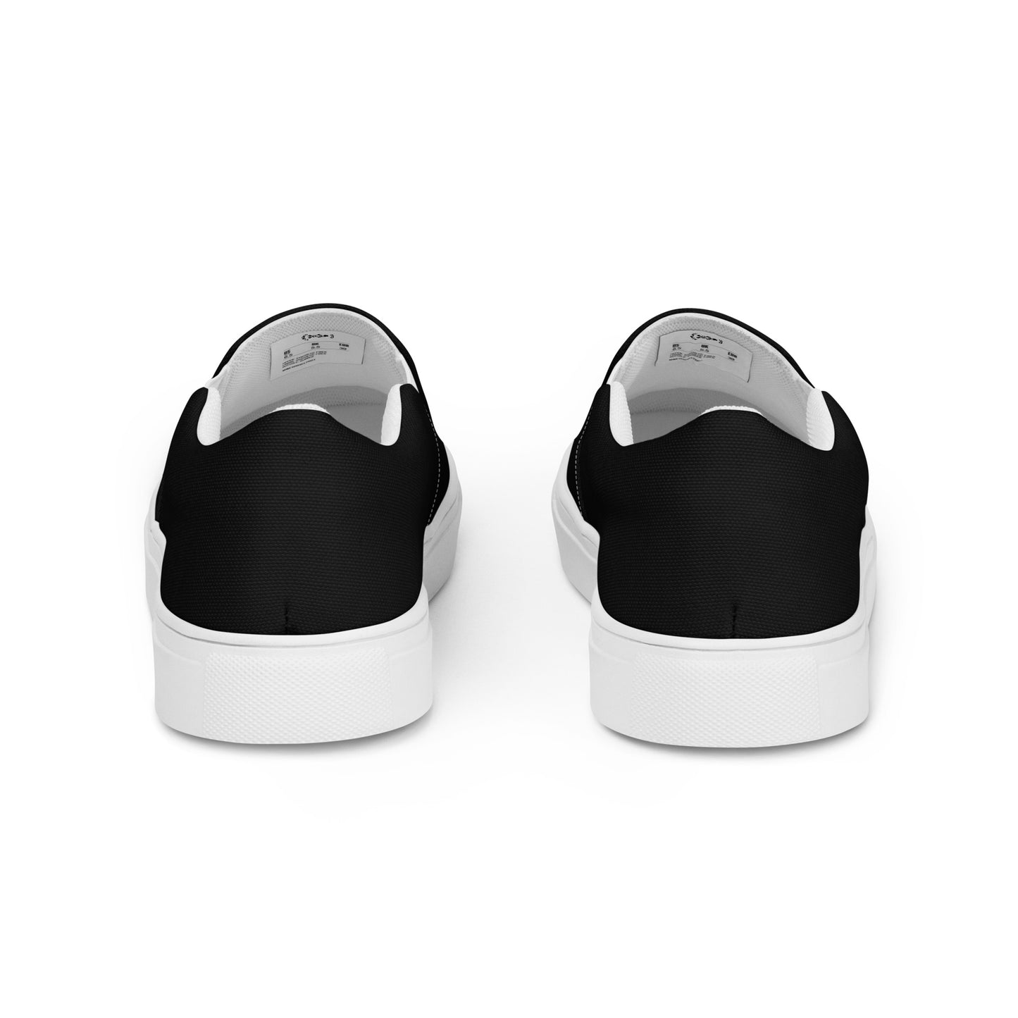 Men’s ZRH skull and crossbones slip-on canvas shoes