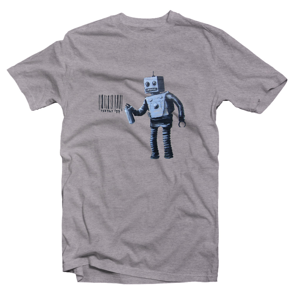 Graffiti-Roboter-T-Shirt