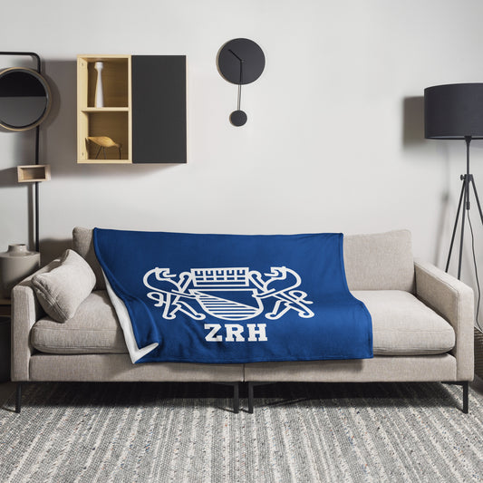 Zürich City Seal Throw Blanket