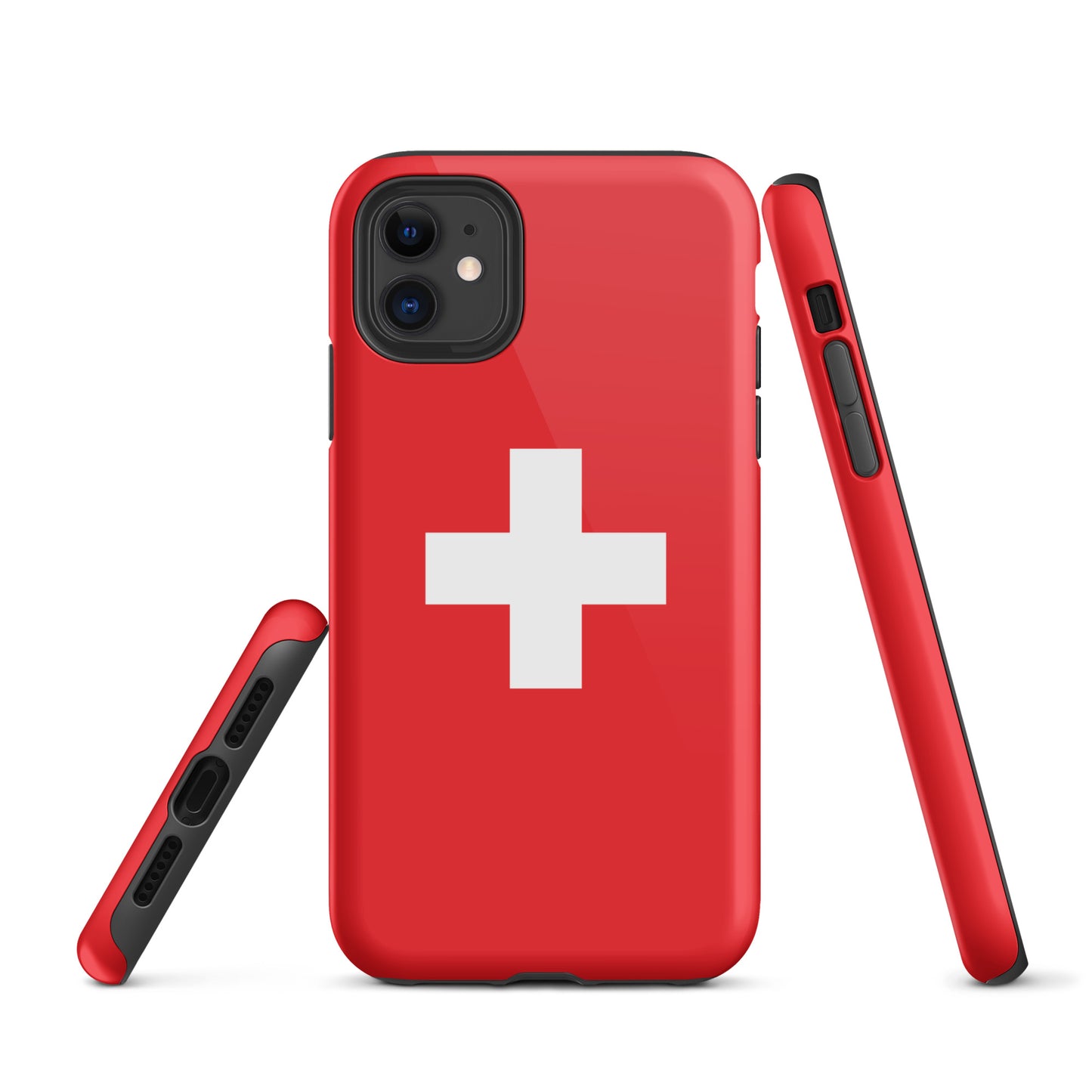 Schweizer Flagge Tough Case für iPhone®