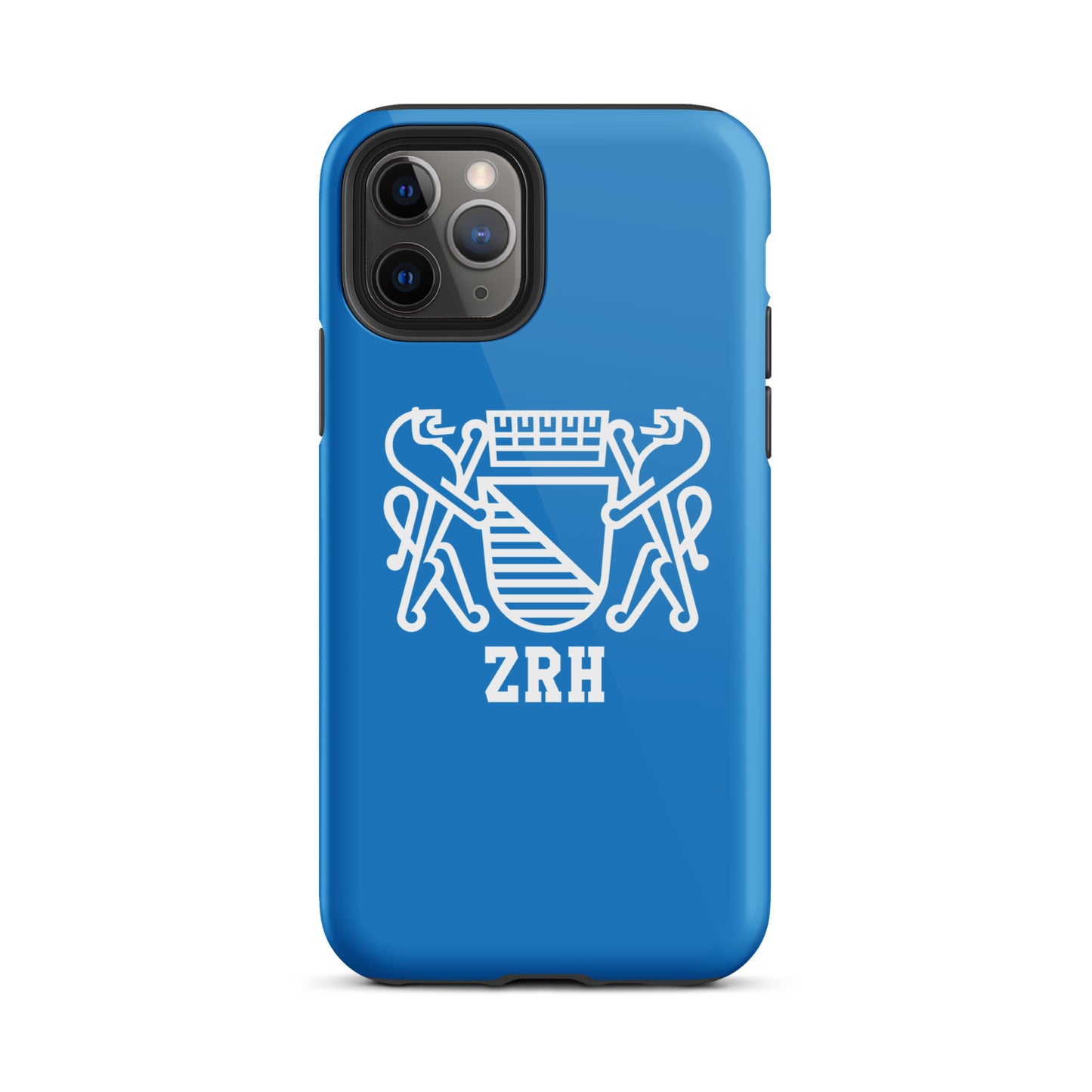 Coque rigide drapeau de la ville de Zurich pour iPhone®