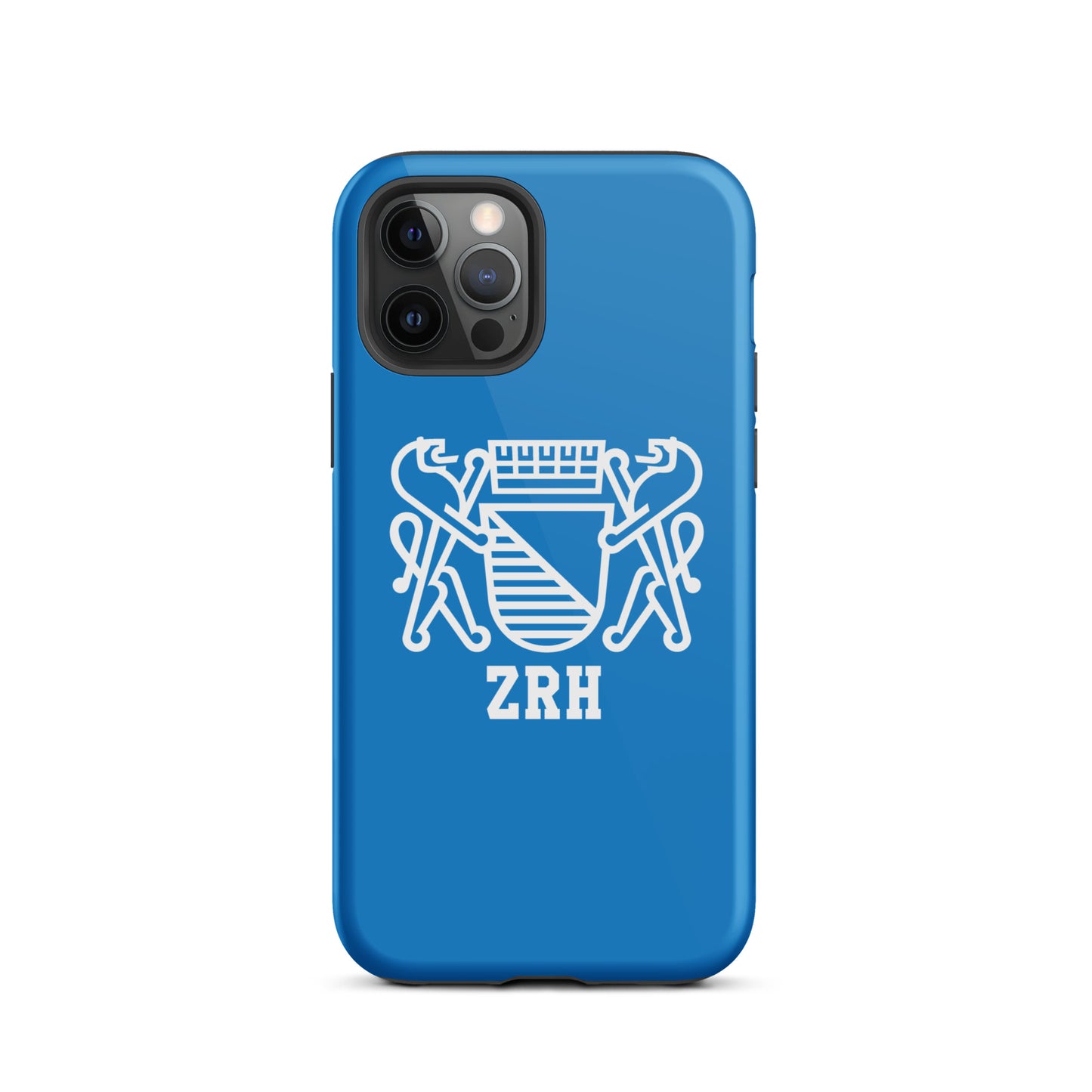 Coque rigide drapeau de la ville de Zurich pour iPhone®