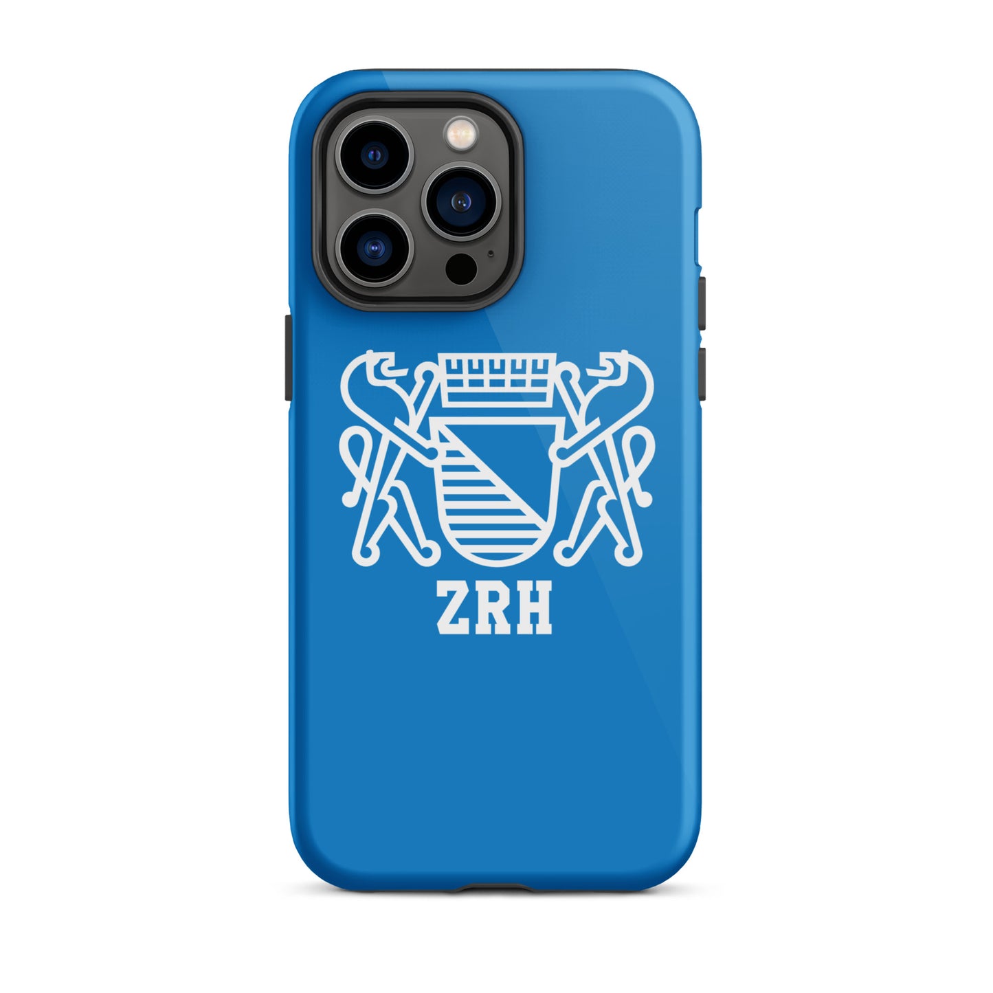 Coque rigide drapeau de la ville de Zurich pour iPhone®