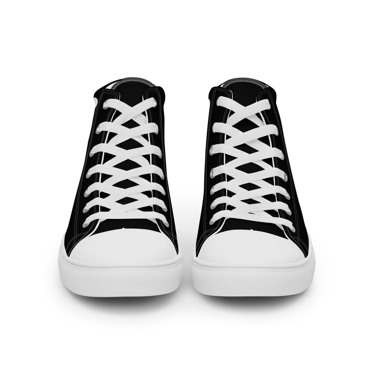 Damen-High-Top-Canvas-Schuhe mit Totenkopf-Motiv von ZRH