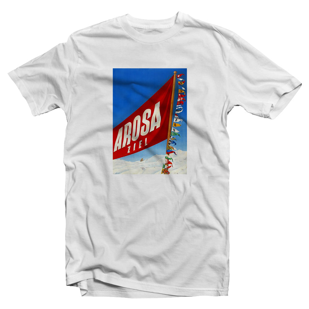 Ski rétro enfant - T-shirt Arosa