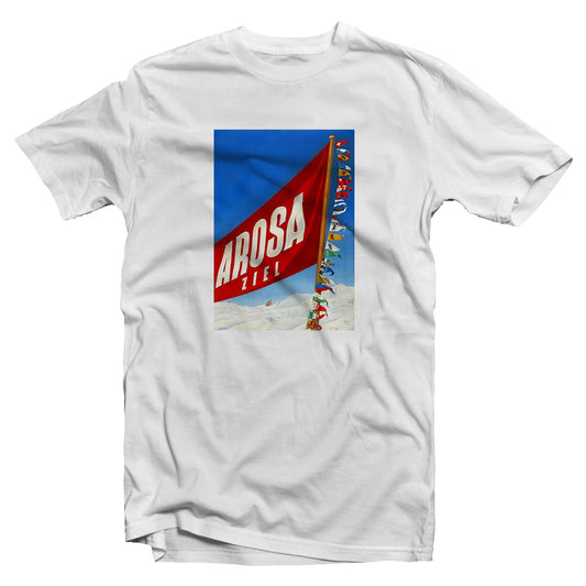 Youth Retro ski - Arosa t-shirt